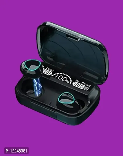 M10 Tws 5 1 9D Waterproof Wireless Bluetooth Earphone With Microphone Bluetooth Headset Black True Wireless-thumb0
