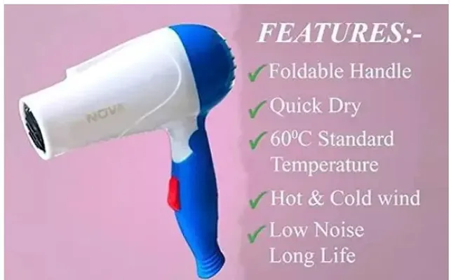 Buy Philips HP810060 SalonDry ThermoProtect 1000W Compact Hair Dryer Blue   Hair Appliance for Unisex 9375021  Myntra