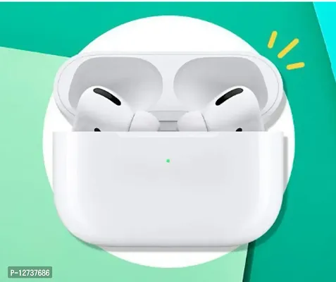 Airpods Pro White Airpod Pro With Wireless Charging Case Active Noise Cancellation Wireless Mobile Bluetooth Compatible With Android Ios Devices-thumb0
