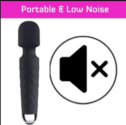 Flexible Neck,Quite  Powerful Motor-20 pattern Vibration  8 speeds Extra Long Battery -Flexible Neck Cordless for Neck Shoulder Back Body Massage