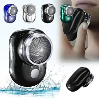 Mini-Shave Portable Electric Shaver, 2023 New Upgrade Mini Electric Razor Shavers for Men, Rechargeable Shaver Easy One-Button Use Suitable for Home,Car,Travel Christmas Gifts-thumb2