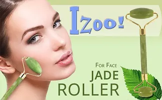jade roller for face massager women with gua sha tool jade roller eyes Neck Foot,gausha stone wrinkle remover roller massager flawish stone brighten the skin-thumb2