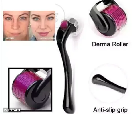 Derma Roller for Hair  Beard Growth - Microneedling Roller Beard Dermaroller for Face Body Scalp Men Women-thumb3