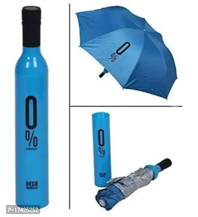 Bottle Umbrella With Wind Proof Double Layered Umbrella Multiolour Umbrella