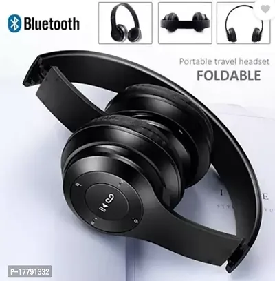 P47 Wireless Headphones With Stereo Memory Card Support Bluetooth Headset Bluetooth Wired Headset-thumb3
