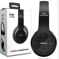 P47 Wireless Headphones with Stereo Memory Card Support Bluetooth Headset Bluetooth  Wired Headset-thumb1