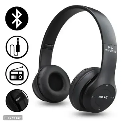 P47 Wireless Bluetooth Headphones 4.1+EDR with Volume Control Bluetooth Headset-thumb0