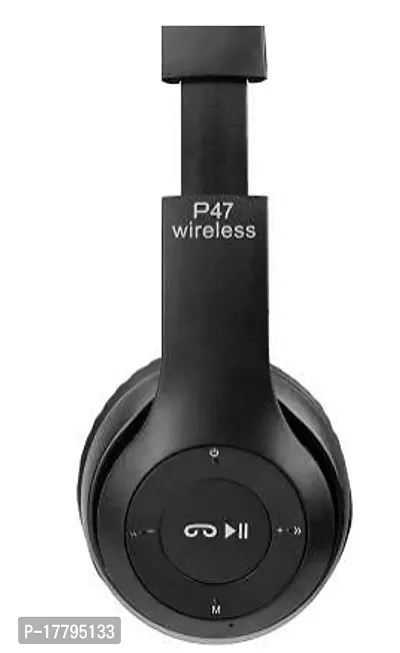 P47 Wireless Bluetooth Sports Headphones Microphone Portable Stereo FM Headset-thumb3