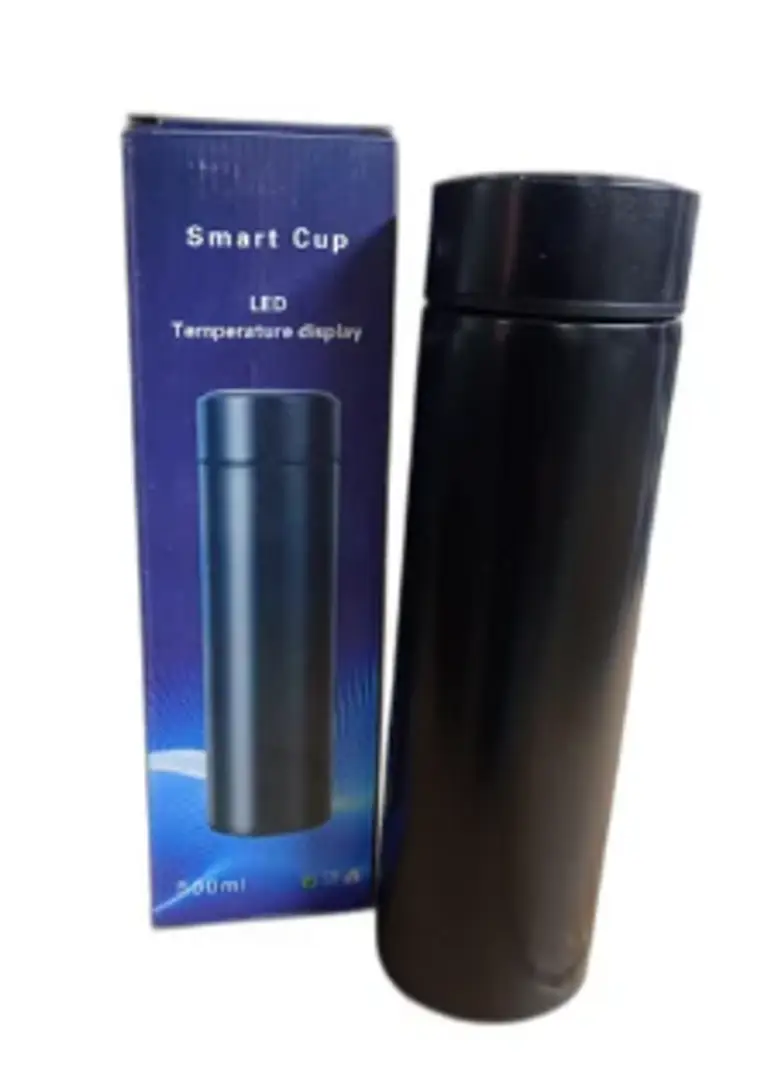 500 ml Plain Smart Vacuum Insulated Water Bottle with LED