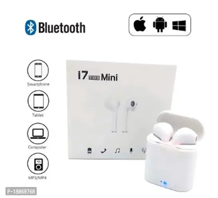 Bluetooth Wireless Earbuds i7s tws Earphone Stereo Headset Music Wireless Headphones For iPhone Samsung HUaWEI Xiaomi phone-thumb3