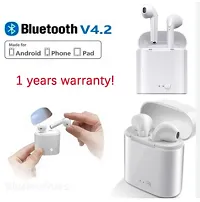 Bluetooth Wireless Earbuds i7s tws Earphone Stereo Headset Music Wireless Headphones For iPhone Samsung HUaWEI Xiaomi phone-thumb1