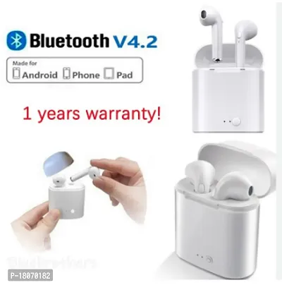 Bluetooth Wireless Earbuds i7s tws Earphone Stereo Headset Music Wireless Headphones For iPhone Samsung HUaWEI Xiaomi phone-thumb2