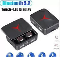 TWS M90 LED Charging Indicator Bluetooth Gaming Headset Upto 48 Hrs Playback K2 Bluetooth Headset  (Black, True Wireless)-thumb2