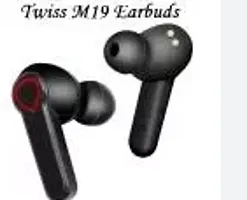 M19 TWS Earbuds BT 5.1 3D Touch True Wireless Bluetooth Headset  (Black, True Wireless)-thumb1