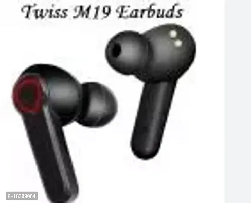 M19 TWS Earbuds BT 5.1 3D Touch True Wireless Bluetooth Headset  (Black, True Wireless)-thumb2