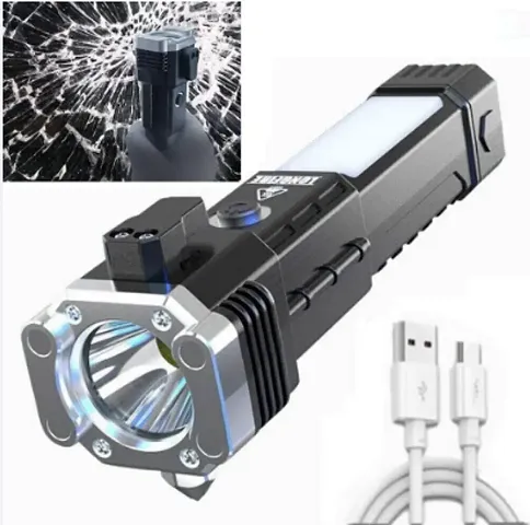 Just here Rechargeable Torch Flashlight