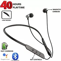 BT Max in-Ear Neckband with 30H Battery Life  Extra Bass Bluetooth Headset-thumb1