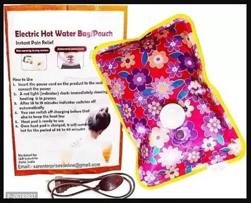 Heating Gel Pad with Less Electricity Consumption for Pain Relief (Pack of 1  Multicolor ) Heating Pad-thumb2