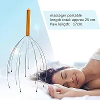 (1 Pcs) Head Scalp Massager for Hair Growth, Stress and Pain Reliever, Improved ----- MULTICOLOR-thumb2