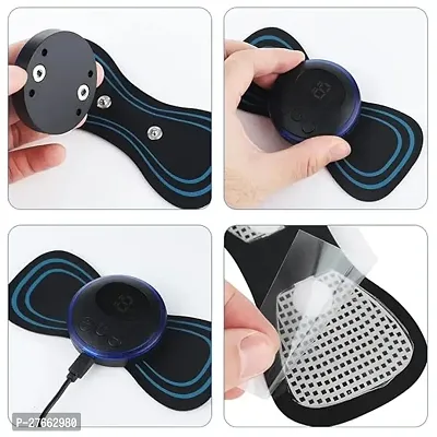 EMS Mini Butterfly Massager for Muscle recovery, Strengthening, Pain Relief, Improve Blood Circulation-thumb2