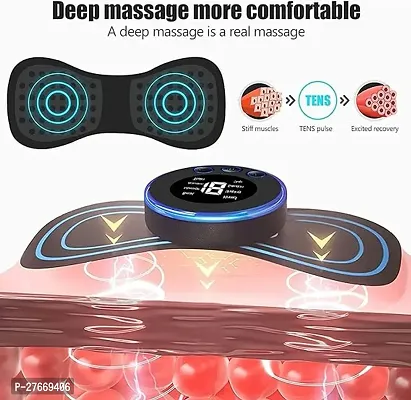 Body Massager Machine for Pain Relief Wireless Massager 8 Mode  19 Strength Level EMS Massager[ 1 PC]