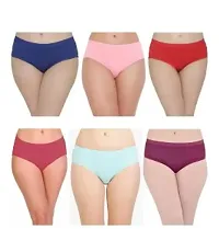 comfortable Cotton Blend Panties For Women Pack Of 3-thumb1