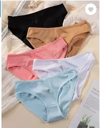 comfortable Cotton Blend Panties For Women Pack Of 3-thumb1