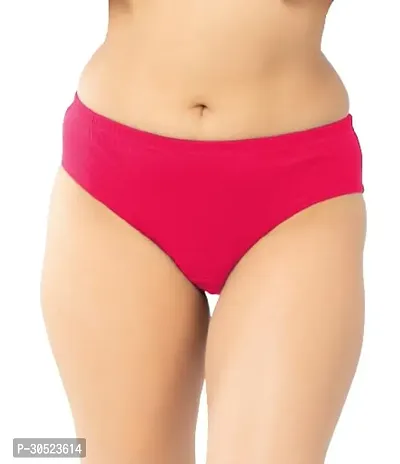 Comfortable Women's Cotton Plain Panty - Pack of 6 Multicolor-thumb3