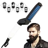 MENS BEARD AND HAIR CURLING STRAIGHTENER (MODELLING COMB)-thumb1