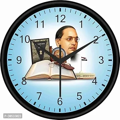 Shree Balaji Creations Plastic Designer Wall Clock for Home | Ticking Decorative Wall Clock for Living Room | Office Kids Bedroom (Multi Color)