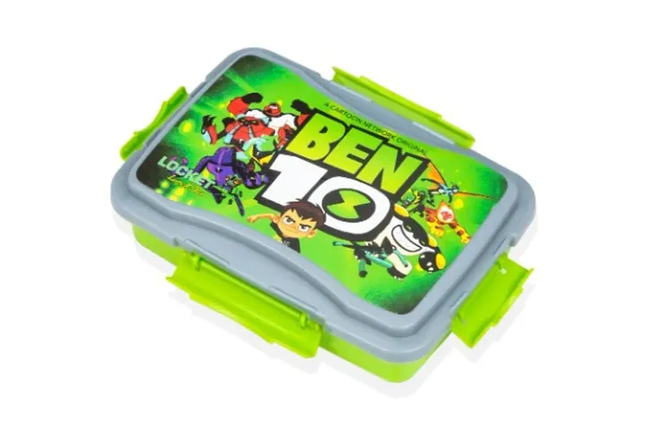 CARTOON KIDS LUNCH BOX BEN10 2 Containers Lunch Box,schol lunch box for kids