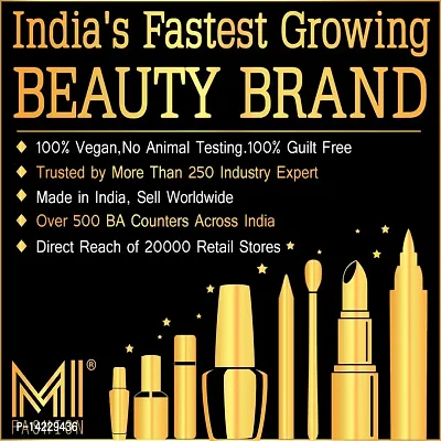 MI Fashion Made in India Lipstick Combo Offers 100% Veg Long Lasting - Magenta Liquid Matte Lipstick, Peach Creamy Matte Lipstick-thumb2