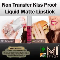 MI Fashion Liquid Matte Lipsticks |Waterproof|Smudge Proof| Made in India|and|Long Lasting| Set of 2 Lipsticks (Peach Liquid Lipstick,Brown Liquid Lipstick, 6 ml)-thumb4