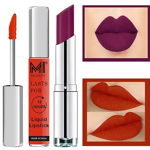 MI Fashion Made In India Lipstick Combo Offers 100% Veg Long Lasting