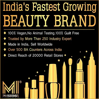 MI Fashion Made in India Lipstick Combo Offers 100% Veg Long Lasting - Dark Brown Liquid Matte Lipstick, Pink Passion Creamy Matte Lipstick-thumb2