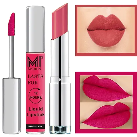 MI Fashion Made In India Lipstick Combo Offers 100% Veg Long Lasting