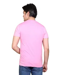 Trendy Cotton Blend Round Neck Tees for Men-thumb1