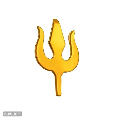Jaipuri Handcrafted Copper Spiritual Charm Trishul Forehead Teeka Tilak Applicator/Stamp Tool Puja for Daily Usage and Occasionally for Men/Women