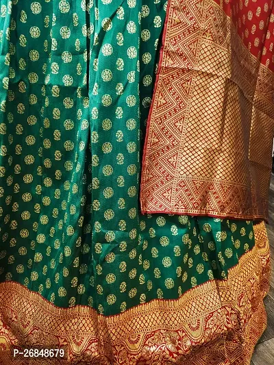 Stylish Banarasi Jacquard Silk Lahenga Choli For Women-thumb3