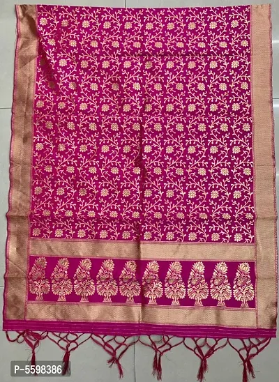 Stylish Banarasi Silk Dupatta-thumb0