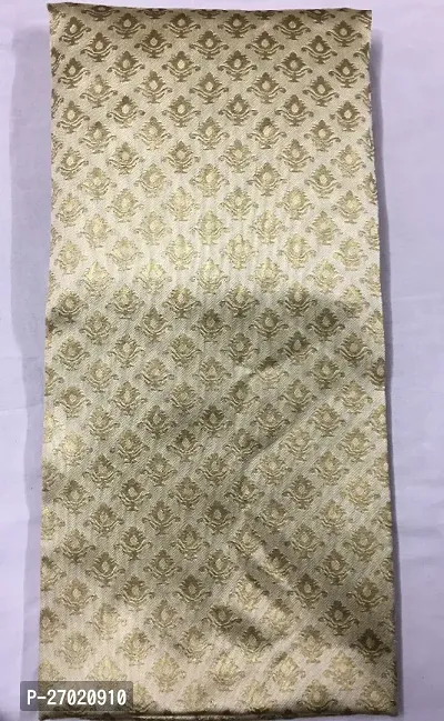 Stylist Jacquard Silk Unstitched Fabric For Women- 2 Meters-thumb0