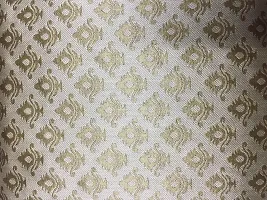Stylist Jacquard Silk Unstitched Fabric For Women- 2 Meters-thumb1