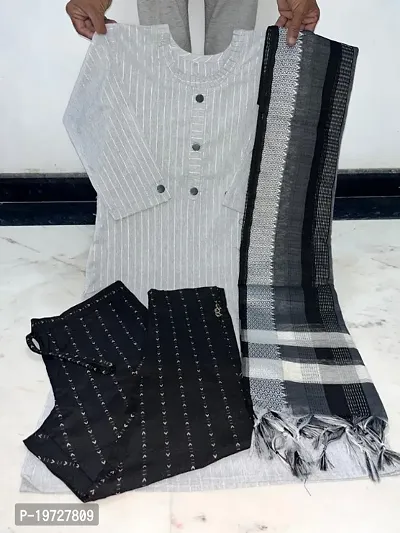 WOMEN FASHION KURTI AND DUPATTA SET