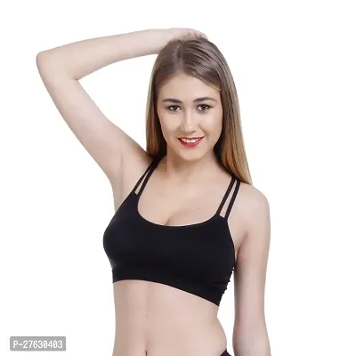 Stylish Multicoloured Cotton Solid Bras For Women-thumb3