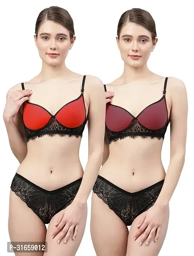 Stylish Bra and Panty for Women Pack of 2-thumb0