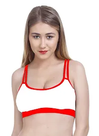 Women Cotton Bra Panty Set for Lingerie Set Pack of 1  Color : Red-thumb4