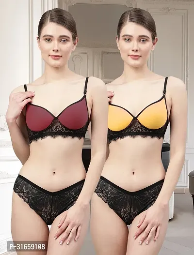 Stylish Bra and Panty for Women Pack of 2-thumb0