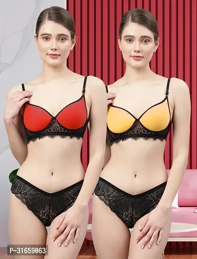 Stylish Bra and Panty for Women Pack of 2-thumb0