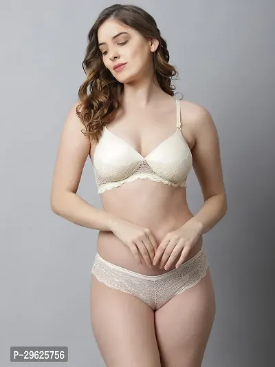 Classy Cotton Solid Lingerie Set For Women Pack of 3-thumb4