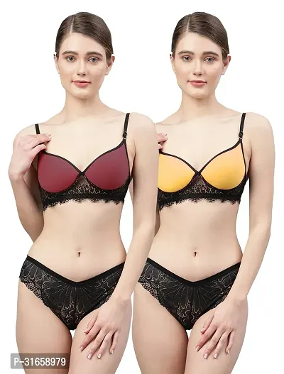 Stylish Bra and Panty for Women Pack of 2-thumb0